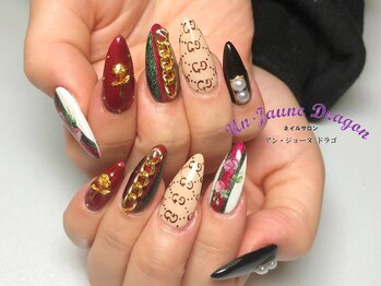 アン ジョーヌドラゴ/ラメ☆アートネイル