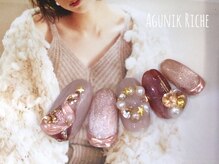 アグニークリッシェ(Agunik Riche)/【クリスマスネイル】