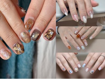 キーネイル 日本橋(Key nail)の写真/爪が薄い・弱い、形に悩みがある方必見◎爪の健康を第一に考えた施術で、美しい指先を演出♪