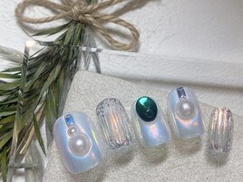 うるうるパーツネイル