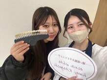 エクシアホワイトニング 明石店/ホワイトニング体験/記念写真