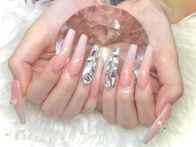 リンネイル 新大久保店(Rin Nail)/#待ち込みデザインOK　#付け放題