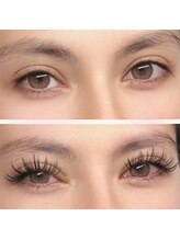 エーエムアイラッシュサロン 新大久保店(A.M EYELASH SALON)/ワンホン束感上下セットつけ放題
