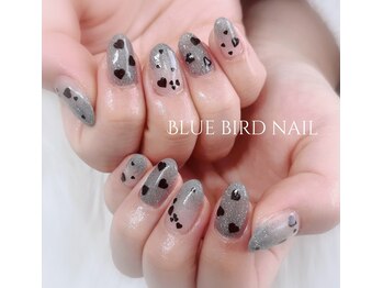 ブルーバードネイル(Blue bird nail)/ハートネイル