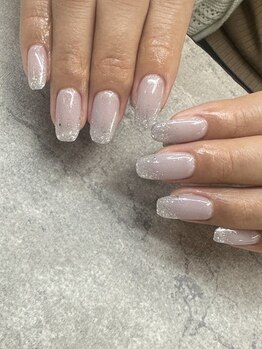 ネイルサロンファストネイルプラス 新宿店(FAST NAIL PLUS)/2026夏ネイル【ラメグラデ】