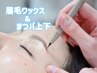【同時施術♪】まつげパーマ上下&眉毛ワックス105分