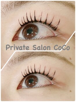 ココ(CoCo)の写真/持続力が自慢のフラットラッシュでモチの良さUP！軽い付け心地で自まつ毛のような自然なボリューム感を実現