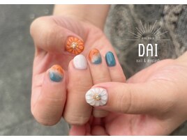 ボタニカルフラワーネイル