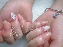 ビーネイル 新松戸(BE NAIL)/お花のデザイン