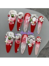 モアグラム 池袋東口店(More Glam)/クリスマス　持ち込みデザイン