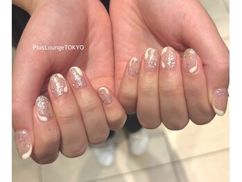 プルースラウンジ トウキョウ(Plus Lounge TOKYO)/75分★うねうねギラギラネイル