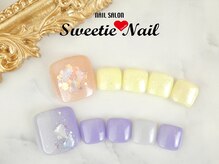 スウィーティーネイル 町田東口店(Sweetie Nail)/【フット】定額アートコース １