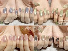 ネイルアイラッシュサロン ベティッシュ 桜木町店(Nail Eyelash Salon BETTISH)の雰囲気（マグネット大人気です★うるちゅる系、キラキラ系、多数ご用意♪）