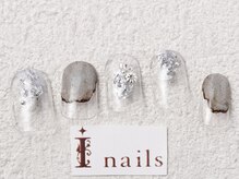 アイネイルズ 梅田店(I nails)/ニュアンスクリアデザイン￥7700