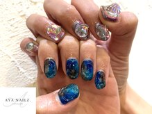アヤネイルズ アンド アイラッシュ(AYA NAILZ.＆Eyelash)/ゴテゴテ氷アート