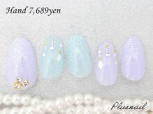 プラスネイル 北千住東口店(PLUS NAIL)/【725】定額7,689円梅雨ネイル