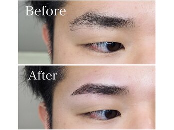 アイラッシュサロン ブラン 浜松アクトタワー店(Eyelash Salon Blanc)/メンズアイブロウ