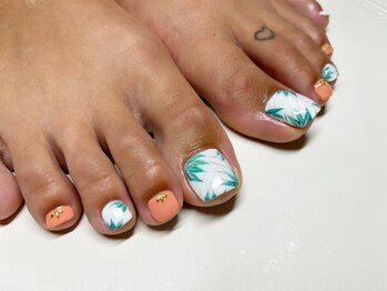 エーネイルルーム(A.Nail.room)/アリシアスタン柄デザイン