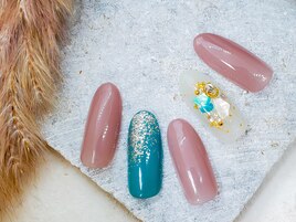 ☆きれいめニュアンスネイル