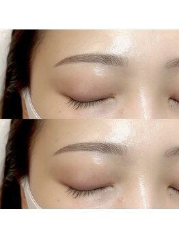 ホワイトアイ 堺東(WHITE EYE)/◇ナチュラルな緩いアーチ眉毛