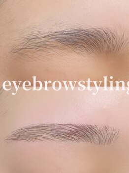 ラビィ 名古屋店(Raviy)の写真/【最新アイブロウWAX】顔の印象を左右する眉毛もお任せください♪お肌に優しいアイブロウケア◎栄駅近♪