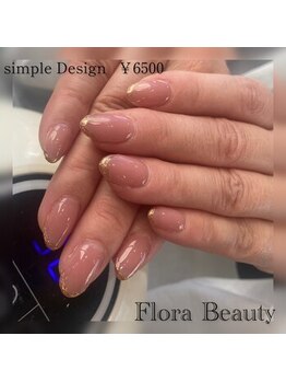 フローラビューティ(Flora Beauty)/シンプルデザインネイル