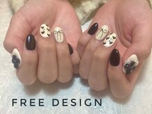 ルア(lua.)/ブラックリボン＊free design