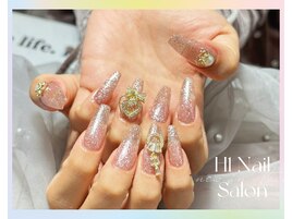 フラッシュネイルの長さ出し