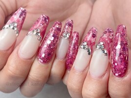 派手可愛いネイル☆