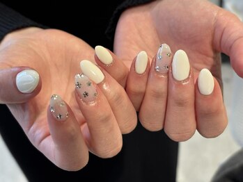 アンネ 梅田 GRACE店(ANNE)/Flower ネイル