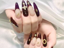 アンティークフレンチネイル