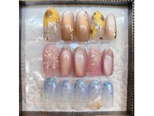 ヘアー アンド ネイル サプール(HAIR and NAIL SAPEUR)の雰囲気（8月ハンド定額デザイン♪¥7700(カルジェルに変更の場合　¥8250)）