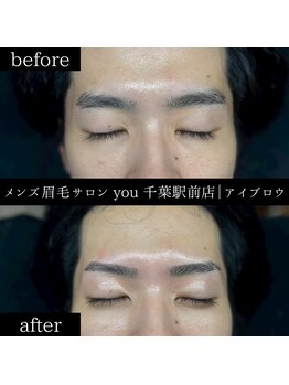 ユー 千葉駅前店(you)/メンズ眉毛/メンズ眉/千葉駅