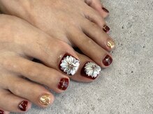 ネイルズピクシー ルヴィルーム(Nail's pixie REVI room)/フットアートサンプル