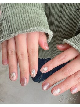 クリーム(Nail Atelier CREAM)/【定額オフィス】4月
