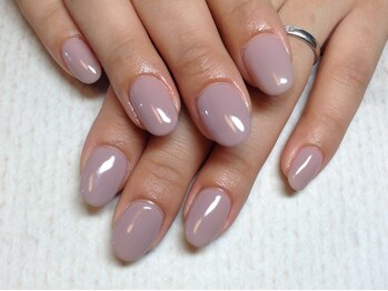 ラウト デコレーションアンドネイルサロン(Lauto Decoration&Nail Salon)/ベージュシンプルネイル