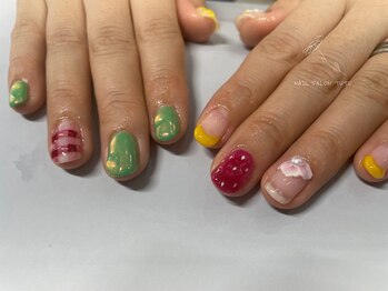 チュチュ(tutu)/水滴ネイル