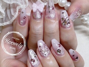 ルブリー(roovely)/リボンハートネイル