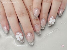 クリアフレンチネイル☆