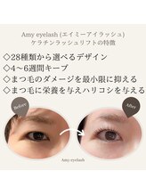 エイミーアイラッシュ(Amy eyelash)/小さいお目元がお悩みの方に