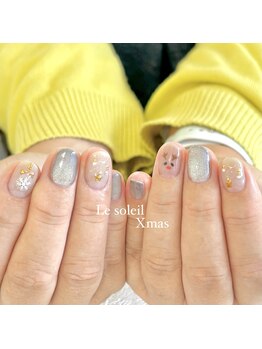 ル ソレイユ(Le soleil)/Xmas nail byあやか