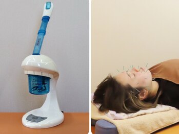 美藤鍼灸院の写真/当店人気No.1【リフトアップ美容鍼】で内側から漲るハリツヤ感へ◎スチーム＋オイル＆ヘッドマッサージ付き