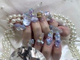 【Miyu】ぷくぷくシールネイル