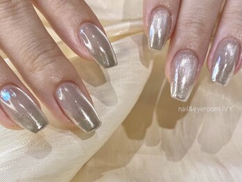 アイヴィー(IVY)/glass mag/mirror/シルバー