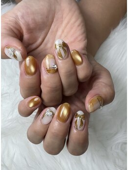フラワーズネイル(flowers nail)/マグネットアート