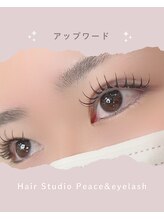 ヘアースタジオ ピース アンド アイラッシュ(Hair Studio Peace&Eyelash)/アップワード