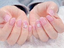 ラルネイル 大宮(Lull. nail)/＃桜ネイル　＃シンプルネイル