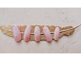 グラデーション　サクラネイル