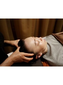 ヘッドスパで癒されたい