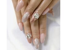 ネイルサロン ビューティーマジック 川口店/天然石風ネイル